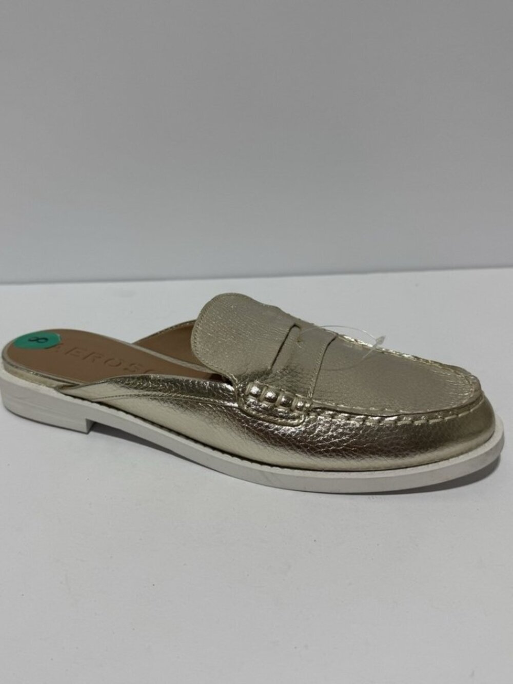 Aerosoles Womens Sally Flats Gold Size 8 M
